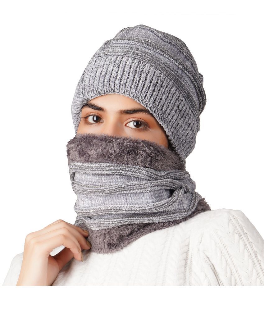 Modern Men valdez Gray Woollen Mens Cap ( Pack of 1 ) - Gray 2025 at ShopCircuit | ONDC