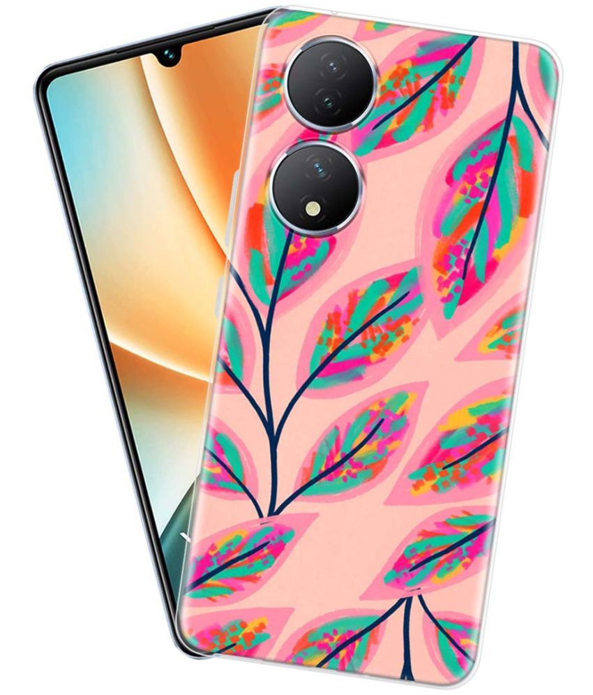     			Fashionury Multicolor Printed Back Cover Silicon Compatible For Vivo Y100 5G ( Pack of 1 )