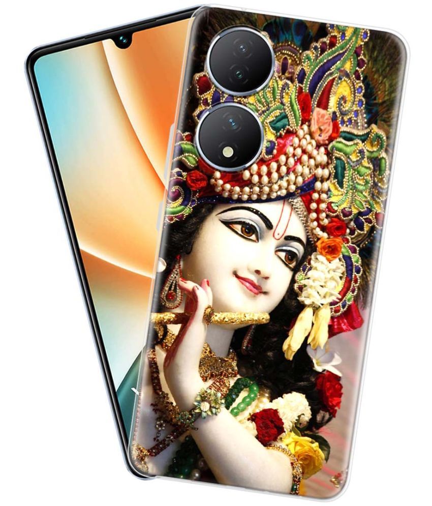     			Fashionury Multicolor Printed Back Cover Silicon Compatible For Vivo Y100 5G ( Pack of 1 )