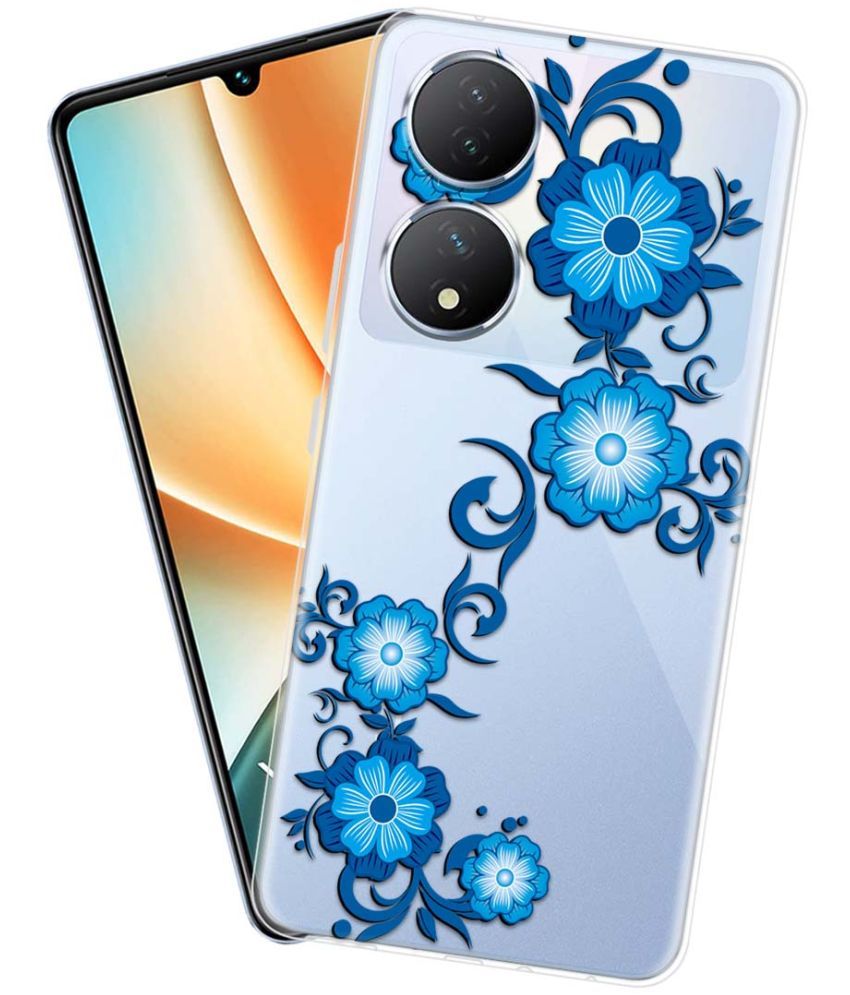     			Fashionury Multicolor Printed Back Cover Silicon Compatible For Vivo Y100 5G ( Pack of 1 )