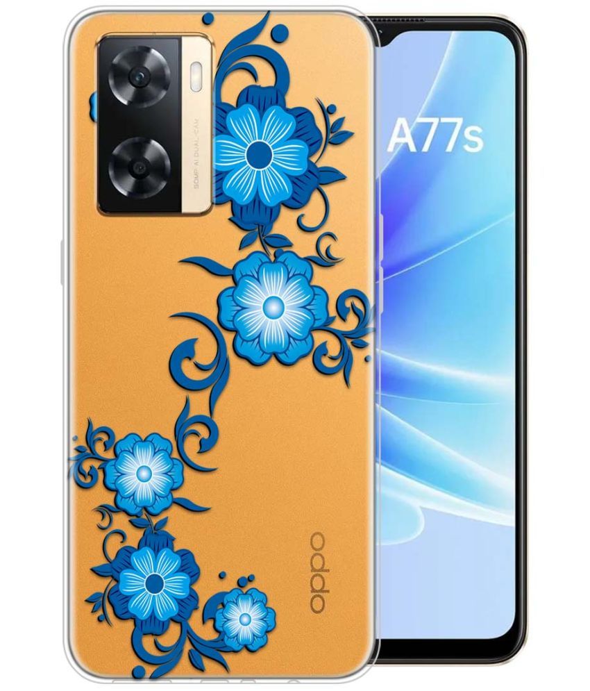     			Fashionury Multicolor Printed Back Cover Silicon Compatible For Oppo A77S ( Pack of 1 )