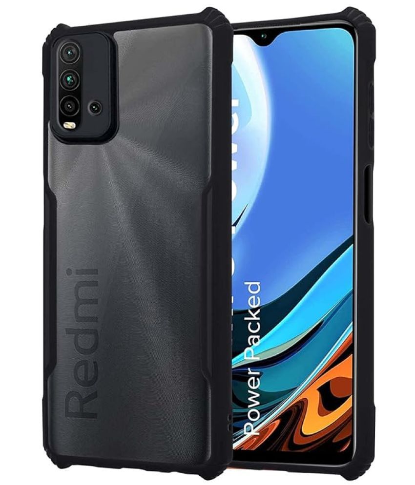     			Kosher Traders Shock Proof Case Compatible For Polycarbonate Xiaomi Redmi 9 Power ( Pack of 1 )