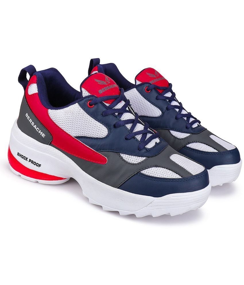     			Bersache Men Sport Shoes Blue Men's Outdoor