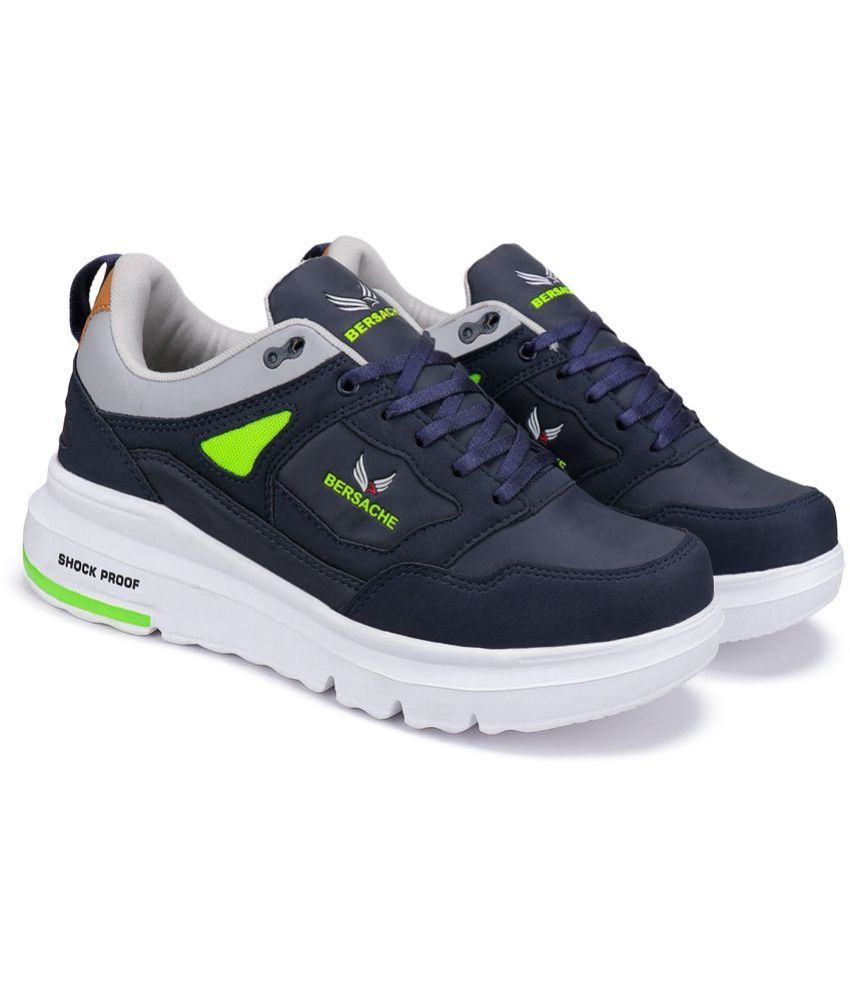     			Bersache Men Sport Shoes Blue Men's Outdoor