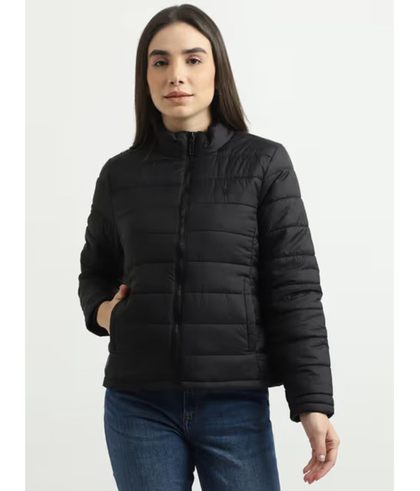     			PPTHEFASHIONHUB - Polyester Black Puffer Pack of 1