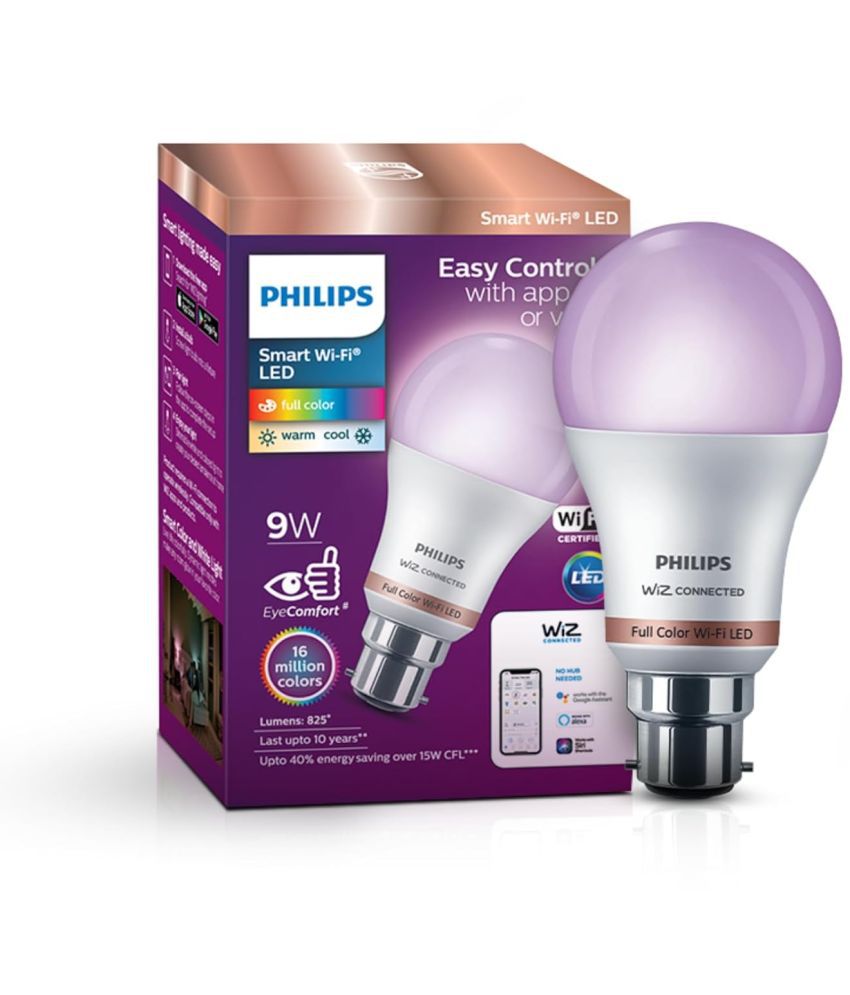     			Philips 9w Dimmable Smart Bulb ( Single Pack )