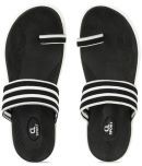 Carlton London Black Women's Massage Flip Flop