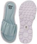 Carlton London Light Blue Women's Slide Flip Flop