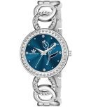 Crestello Silver Metal Analog Womens Watch