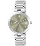 Crestello Silver Metal Analog Womens Watch