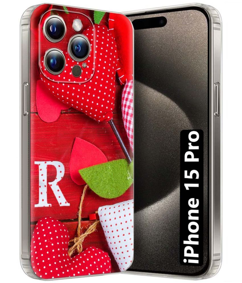     			Fashionury Multicolor Printed Back Cover Silicon Compatible For Apple iPhone 15 Pro ( Pack of 1 )