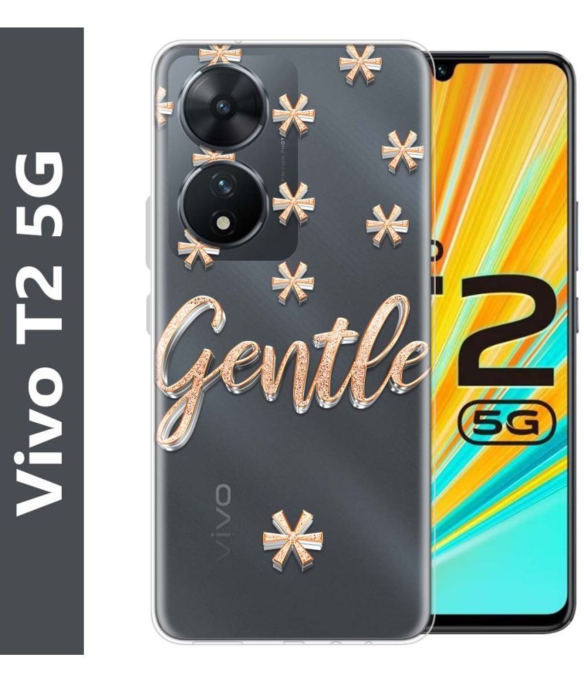     			Fashionury Multicolor Printed Back Cover Silicon Compatible For Vivo T2 5G ( Pack of 1 )