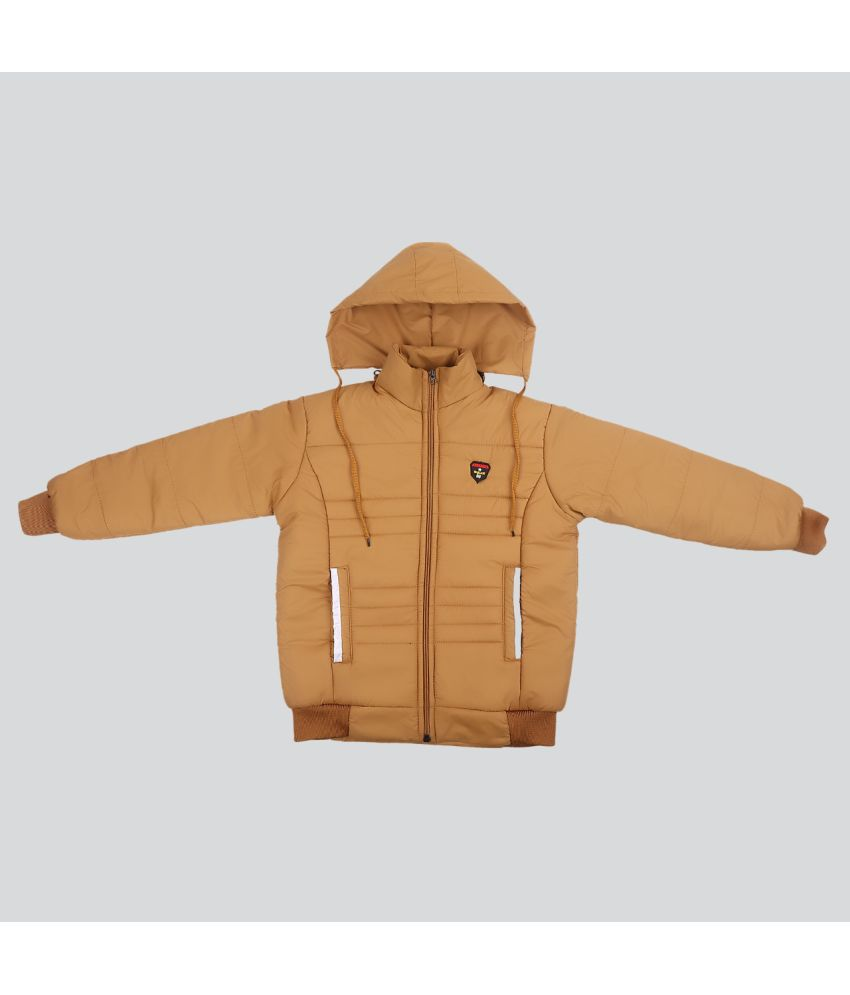     			PP Kurtis Yellow Polyester Boys Puffer Jacket ( Pack of 1 )