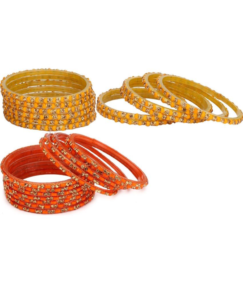     			Somil Multicolor Bangle Set ( Pack of 24 )