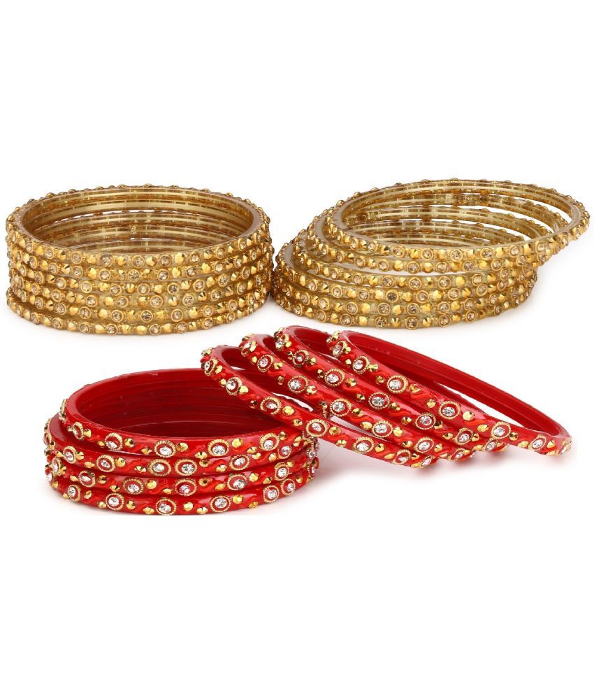     			Somil Multicolor Bangle Set ( Pack of 24 )