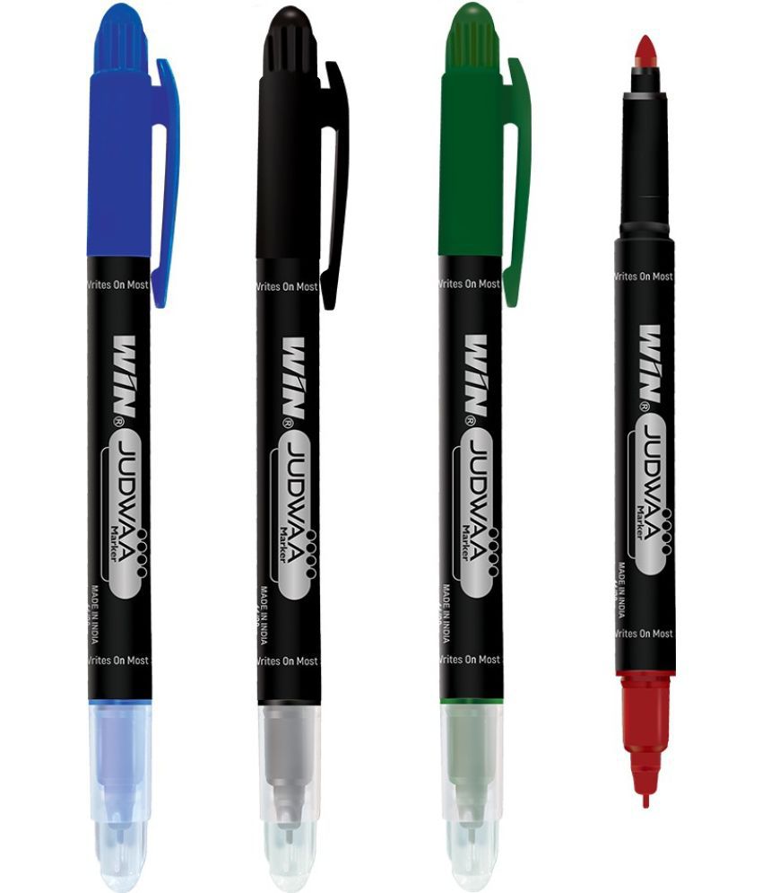     			Win Judwaa Marker 40Pcs(10 Blue, 10 Black, 10 Red, 10 Green) (Set of 40, Multicolor)