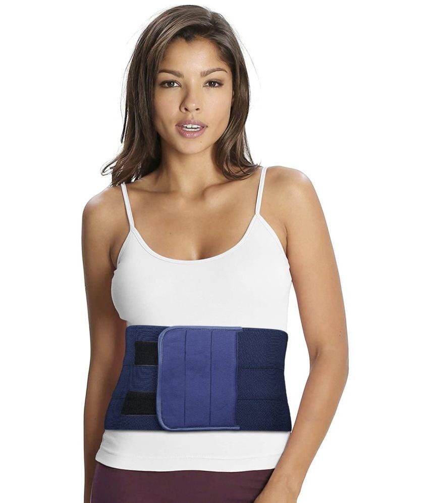     			Witzion Abdominal belt after delivery for tummy reduction Post operative waist support Post Pregnancy After Post Delivery Fat Reducer Tummy Trimming Slimming Belt Back Pain Relief for Men and Women (Free Size)