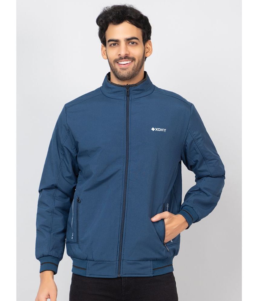     			xohy Nylon Men's Casual Jacket - Blue ( Pack of 1 )
