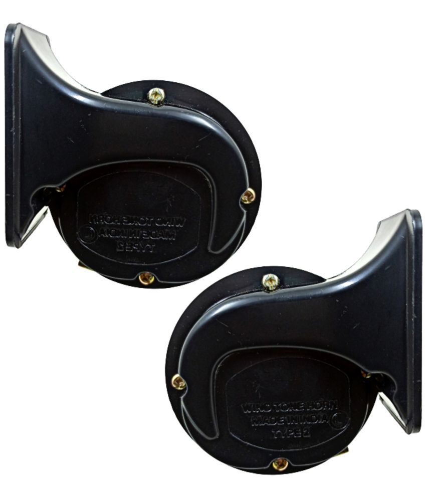     			APTFIT Horn For Cars & Two Wheelers - Set of 2 (High & Low Tone)