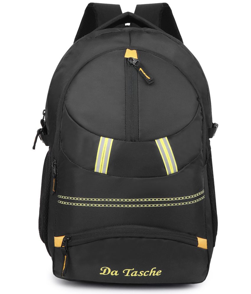     			Da Tasche Black Polyester Backpack For Kids