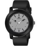 IIK COLLECTION Black Silicon Analog Men's Watch