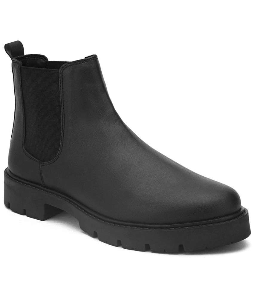     			El Paso Black Women's Ankle Length Boots