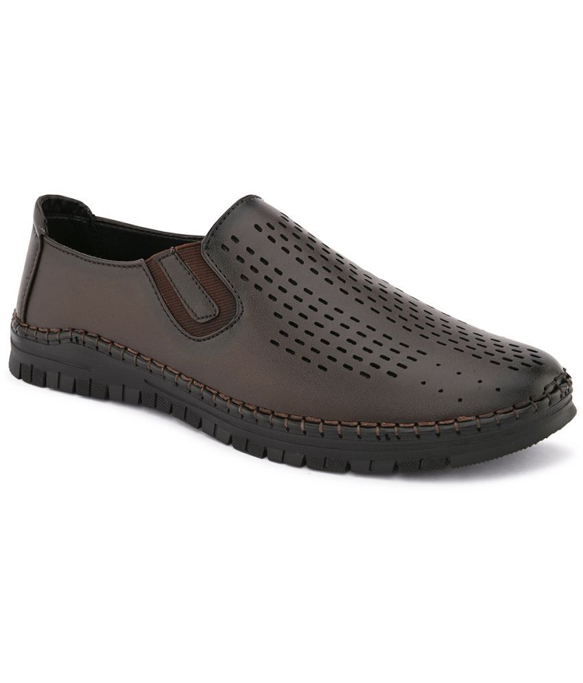     			Fashion Victim Brown Men's Designer Shoes