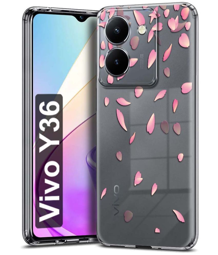     			Fashionury Multicolor Printed Back Cover Silicon Compatible For Vivo Y36 ( Pack of 1 )