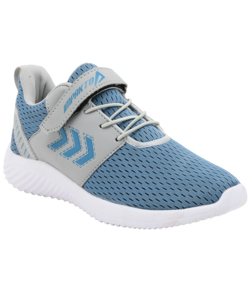     			Impakto Blue Women's Sneakers