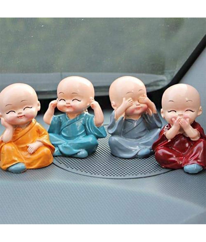     			Sb Grand Cute Mini Buddha Showpiece Resin Buddha Idol 5 x 4 cms Pack of 1