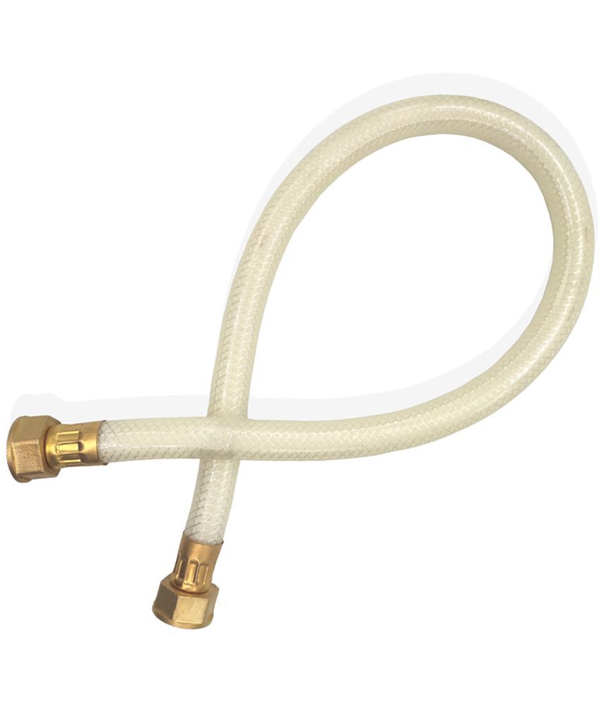     			Acetap Brass Nut Hot Water Connection Pipe for Geyser, Wash basin, Bathroom, and Various Appliances Multi-purpose Hose Pipe 24 INCH 1 pcs