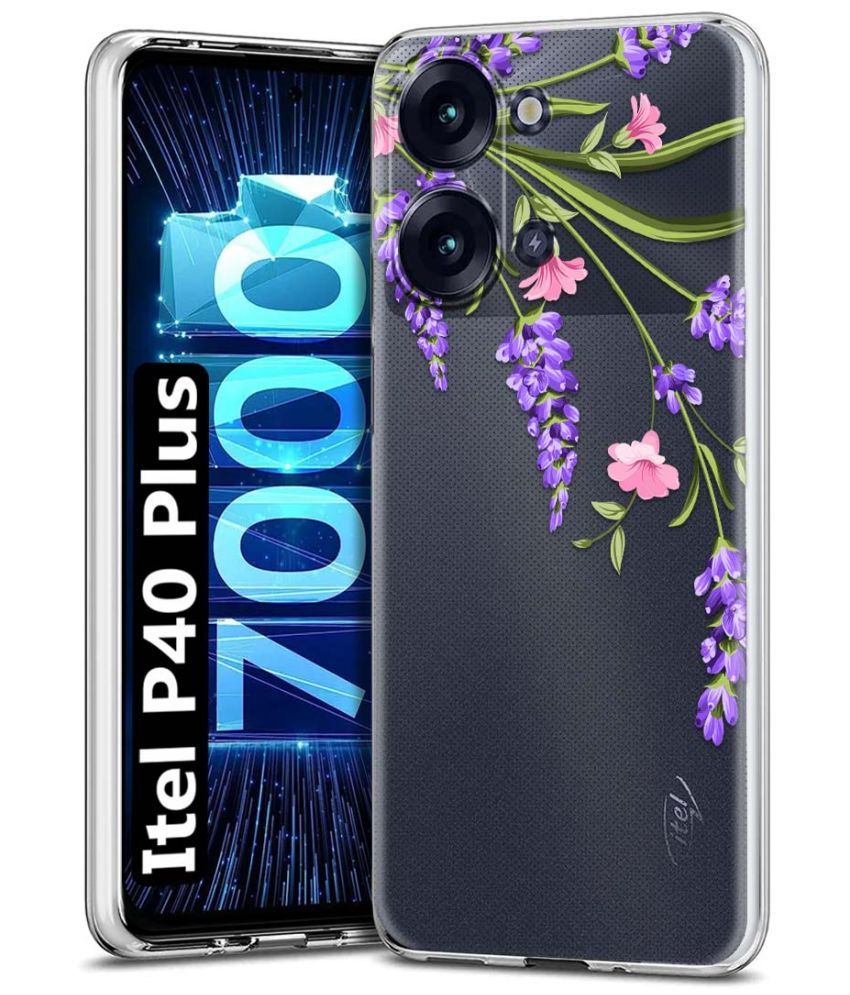     			Fashionury Multicolor Printed Back Cover Silicon Compatible For Itel P40 Plus ( Pack of 1 )