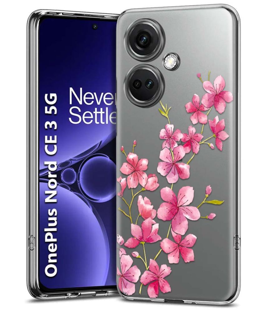     			Fashionury Multicolor Printed Back Cover Silicon Compatible For OnePlus Nord CE 3 5G ( Pack of 1 )