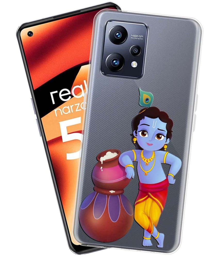     			Fashionury Multicolor Printed Back Cover Silicon Compatible For Realme Narzo 50 pro ( Pack of 1 )