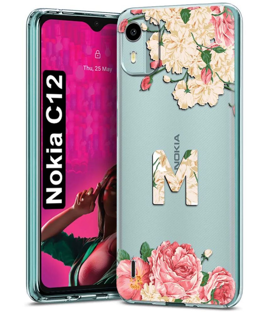     			Fashionury Multicolor Printed Back Cover Silicon Compatible For Nokia C12 ( Pack of 1 )