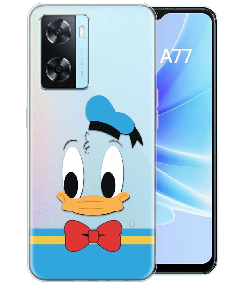     			Fashionury Multicolor Printed Back Cover Silicon Compatible For Oppo A77 ( Pack of 1 )