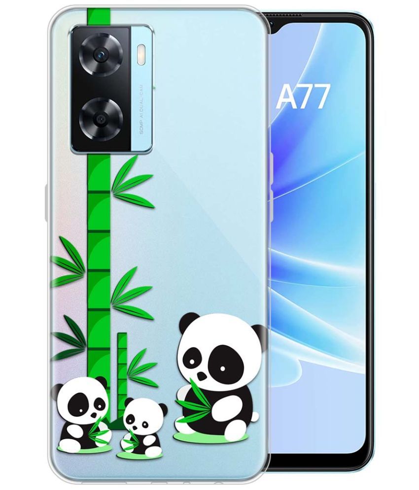     			Fashionury Multicolor Printed Back Cover Silicon Compatible For Oppo A77 ( Pack of 1 )