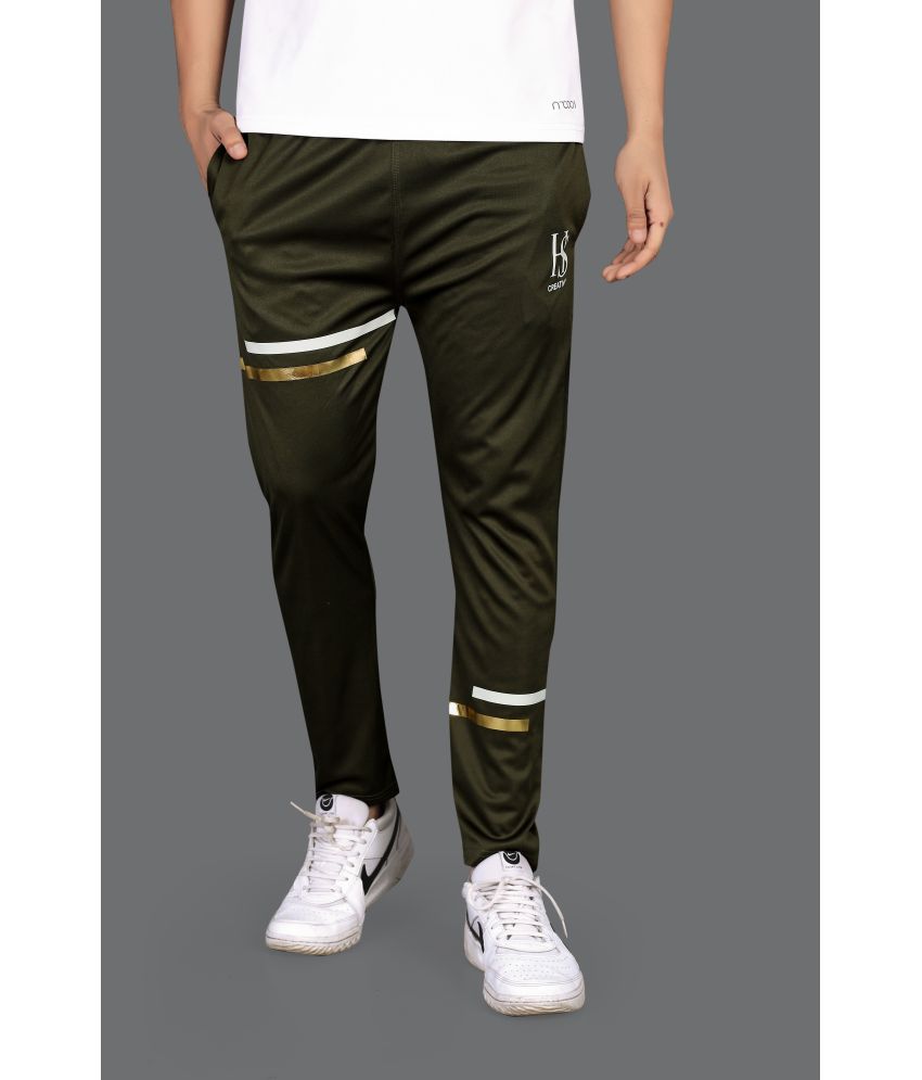     			Henzila Green Lycra Men's Trackpants ( Pack of 1 )