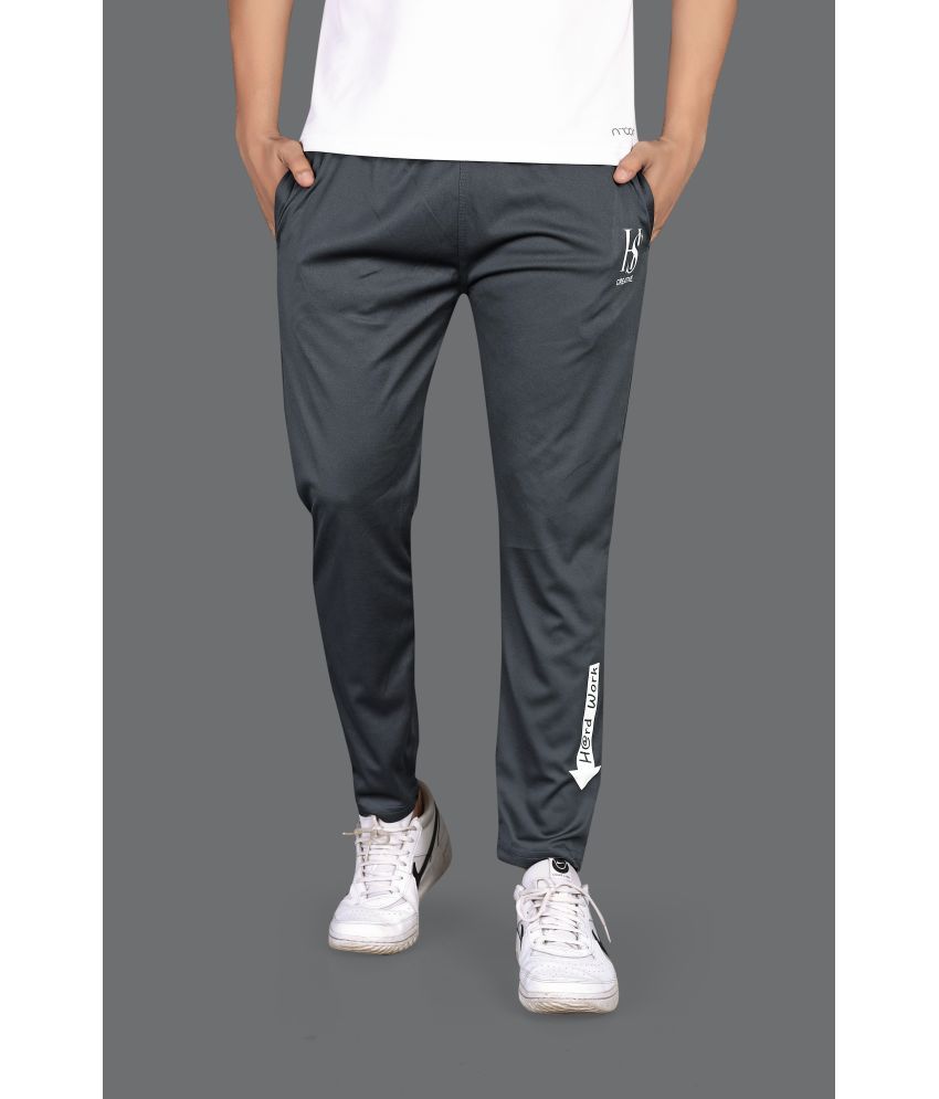     			Henzila Grey Lycra Men's Trackpants ( Pack of 1 )