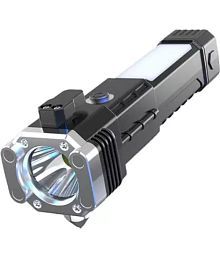 Lenon - 3W Rechargeable Flashlight Torch ( Pack of 1 )