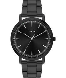 Timex Black Stainless Steel Analog Men's Watch