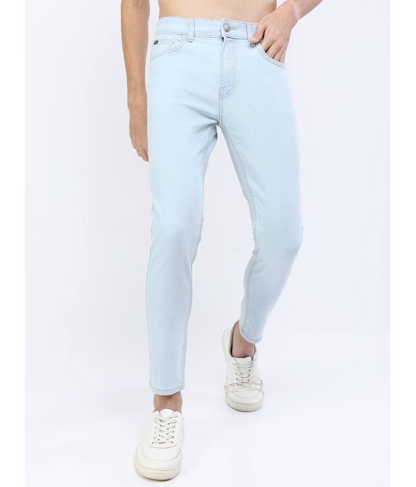     			Ketch Skinny Fit Basic Men's Jeans - Light Blue ( Pack of 1 )