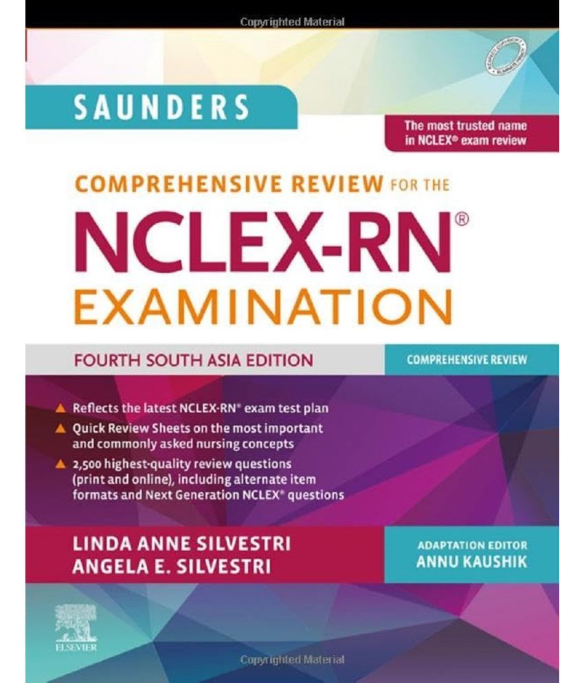     			Saunders Comprehensive Review for the NCLEX-RN Examination, 4SAE Paperback – 21 November 2022