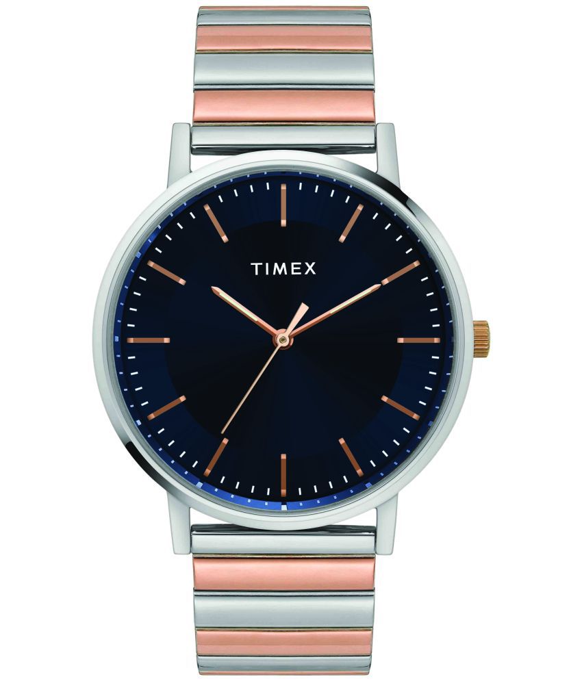    			Timex Silver Stainless Steel Analog Men's Watch