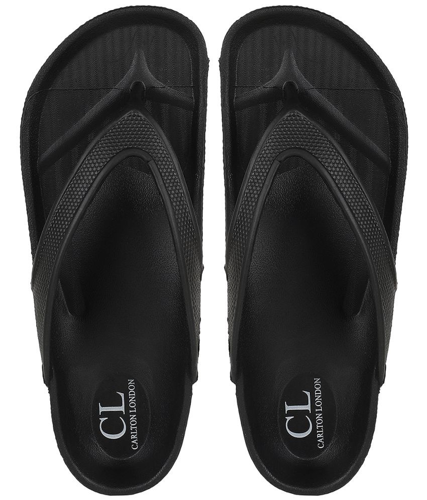     			Carlton London Black Men's Daily Slipper