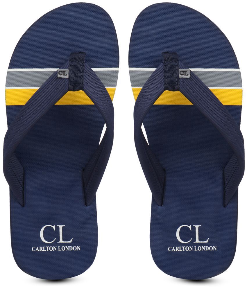     			Carlton London Navy Men's Daily Slipper