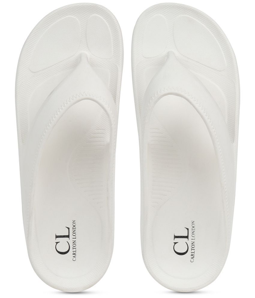     			Carlton London Off White Men's Daily Slipper