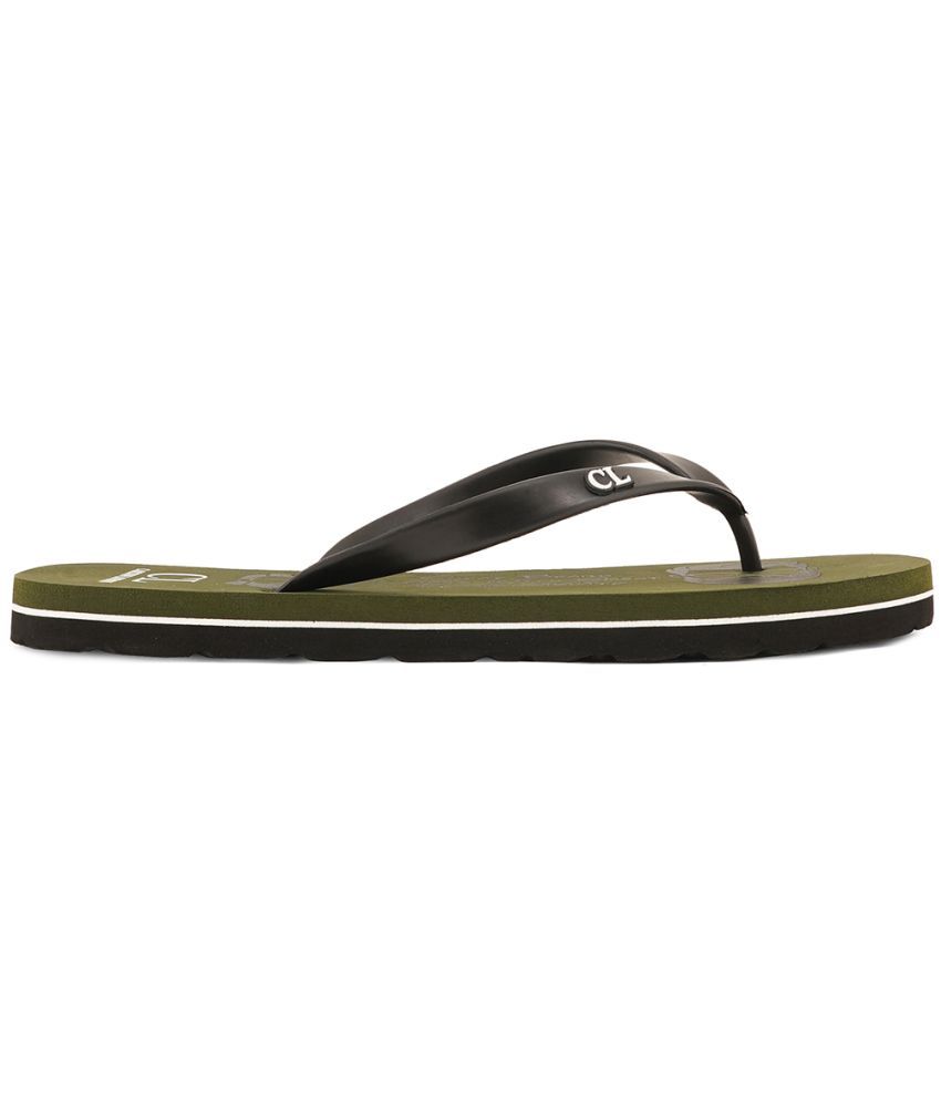     			Carlton London Olive Men's Daily Slipper