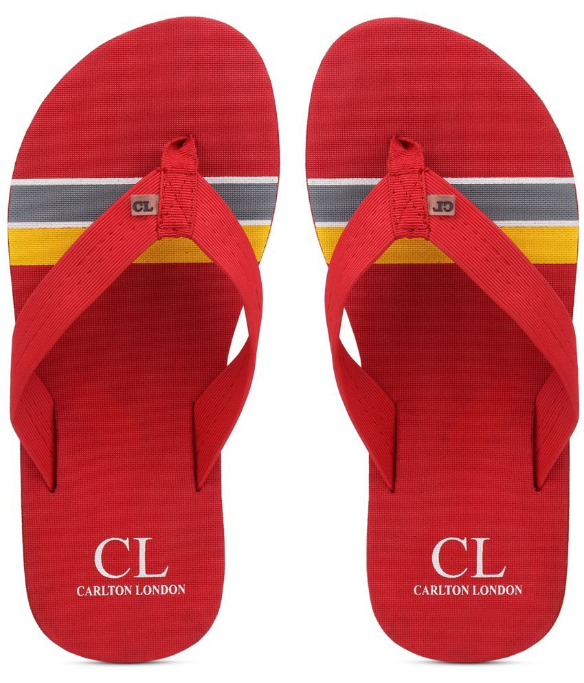     			Carlton London Red Men's Daily Slipper