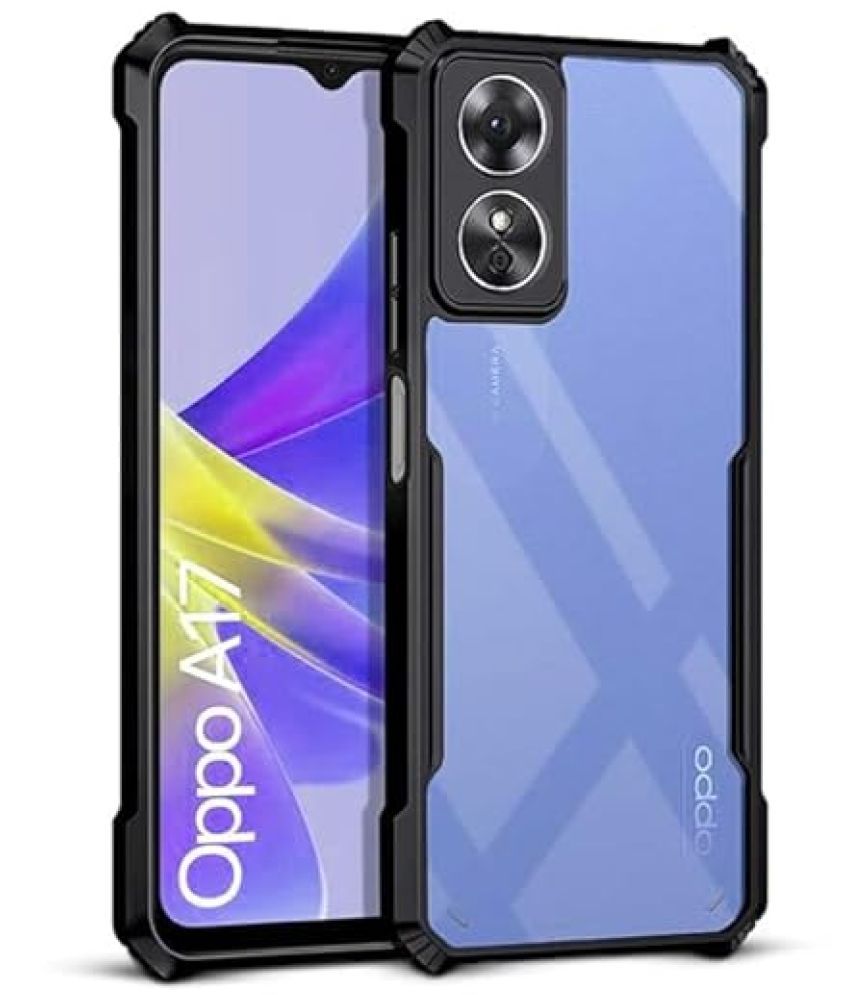    			Kosher Traders Shock Proof Case Compatible For Polycarbonate Oppo A17 ( Pack of 1 )